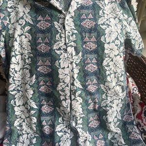 Jade fashions Made in Hawaii Hawaiian shirt men’s medium vintage Excellent